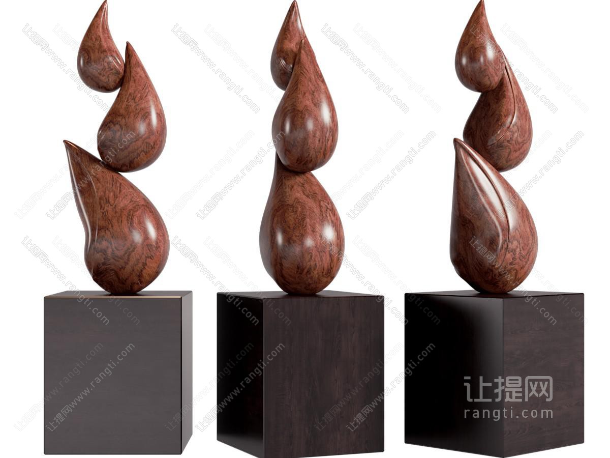 现代工艺品摆件组合