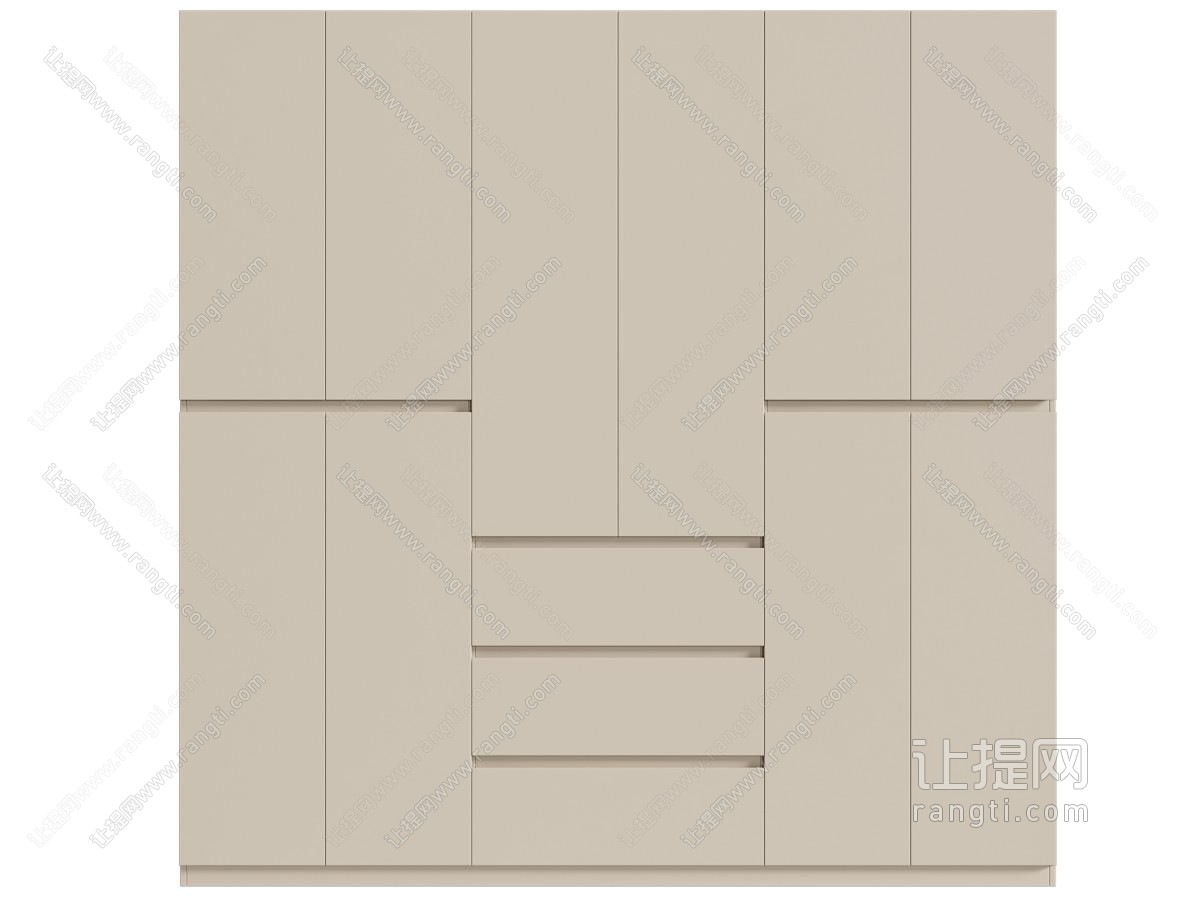 现代衣柜