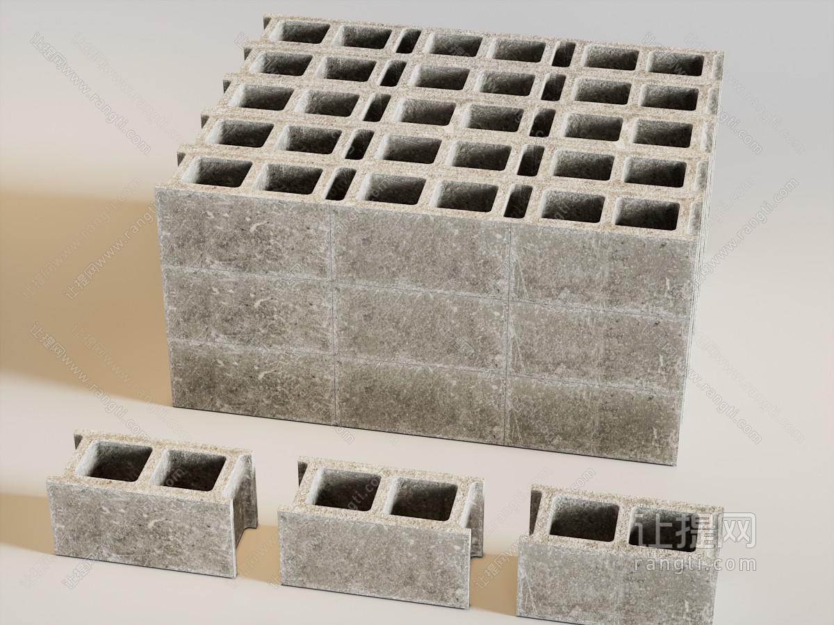 现代水泥砖 粘土空心砖 建筑材料
