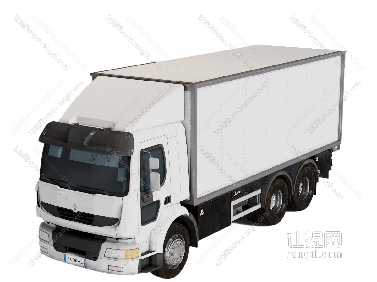 现代厢式货车 卡车 汽车
