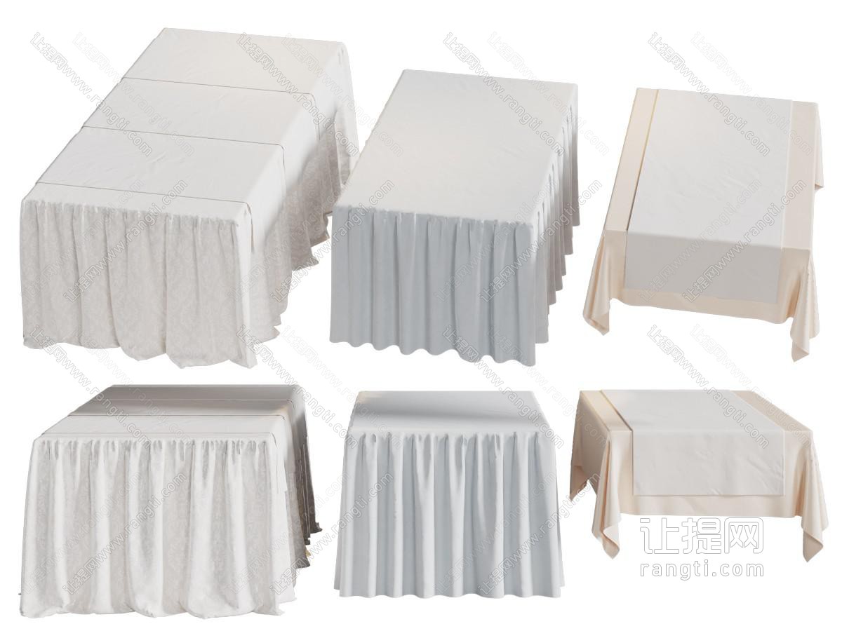 现代长方形桌布 生活用品