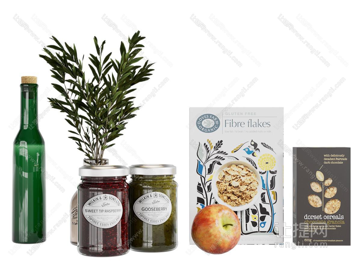 现代调料瓶 零食摆件组合