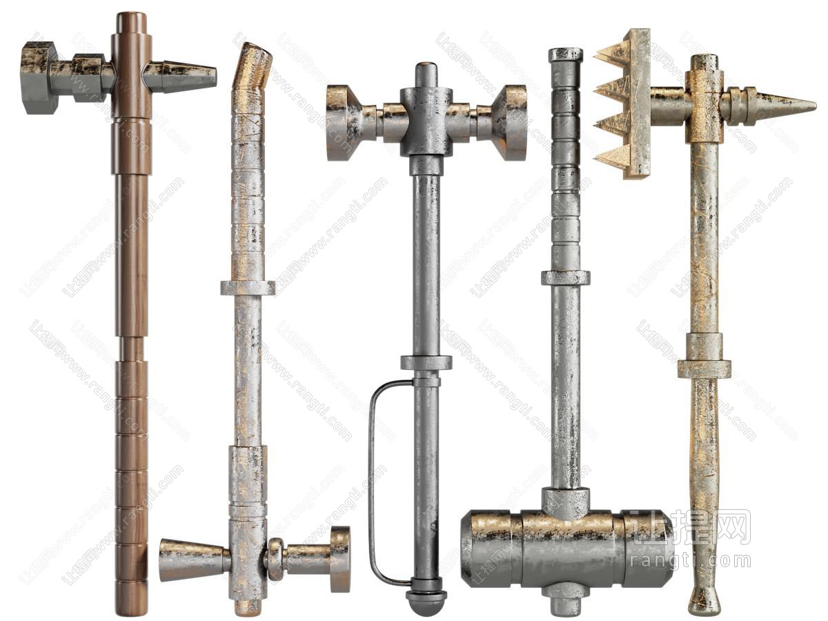 现代复古不锈钢冷兵器 武器