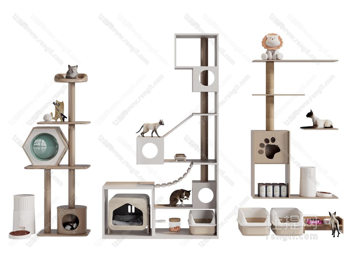 现代宠物爬架 猫窝 生活用品