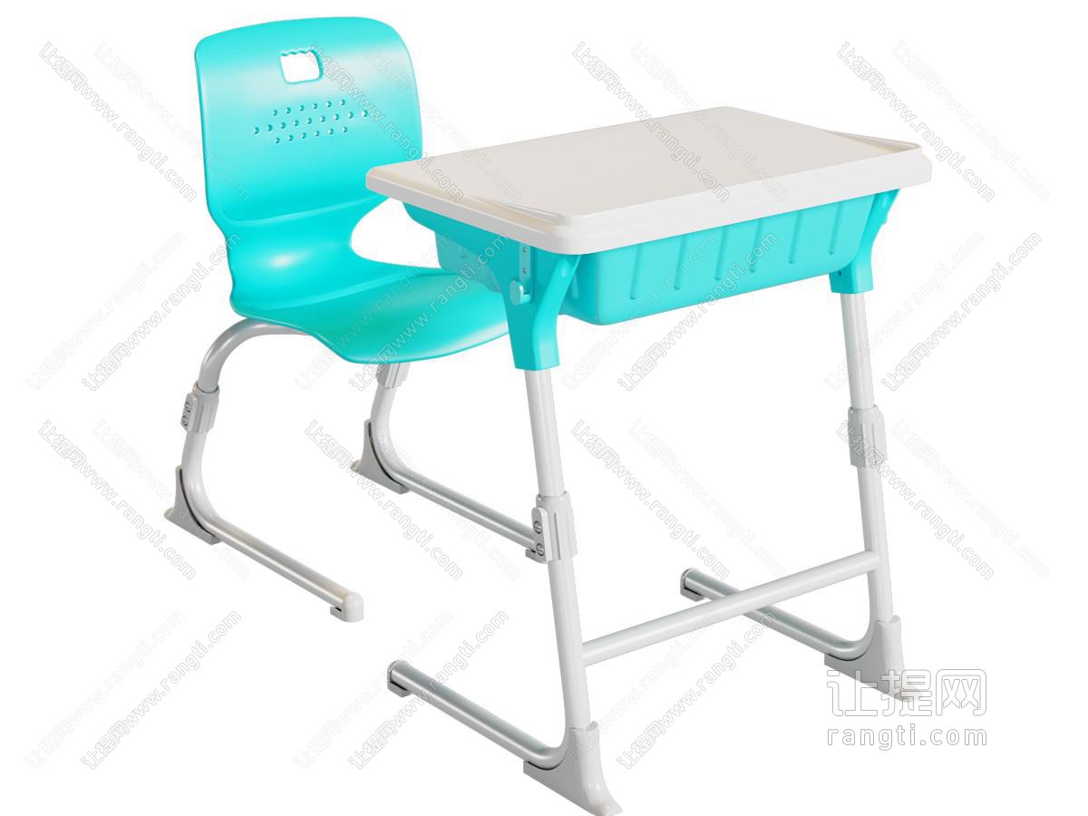 现代学生书桌 课桌椅组合
