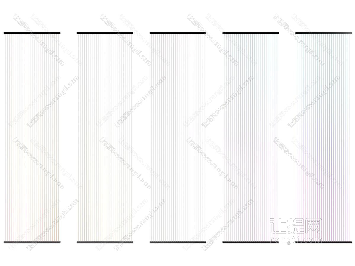 现代绳编隔断