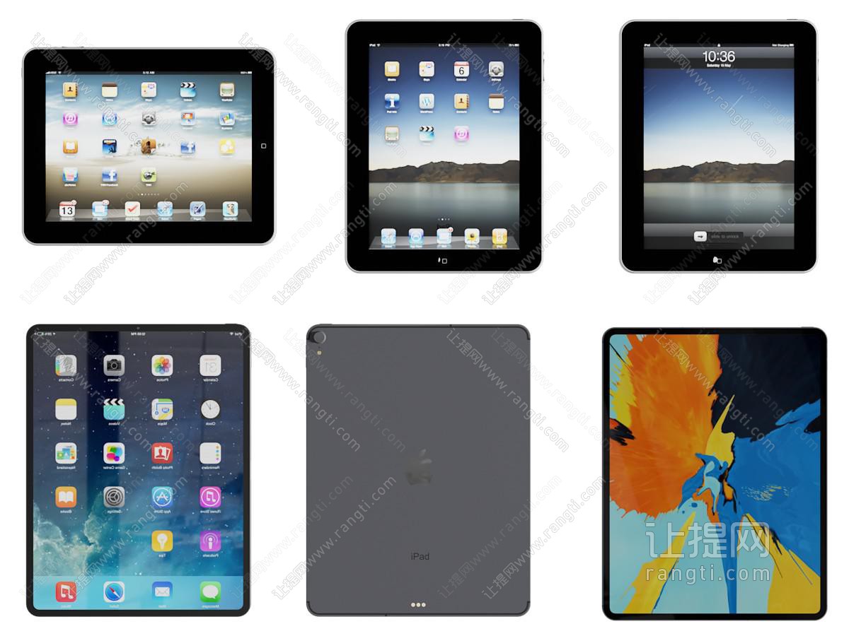 现代平板电脑 苹果iPad