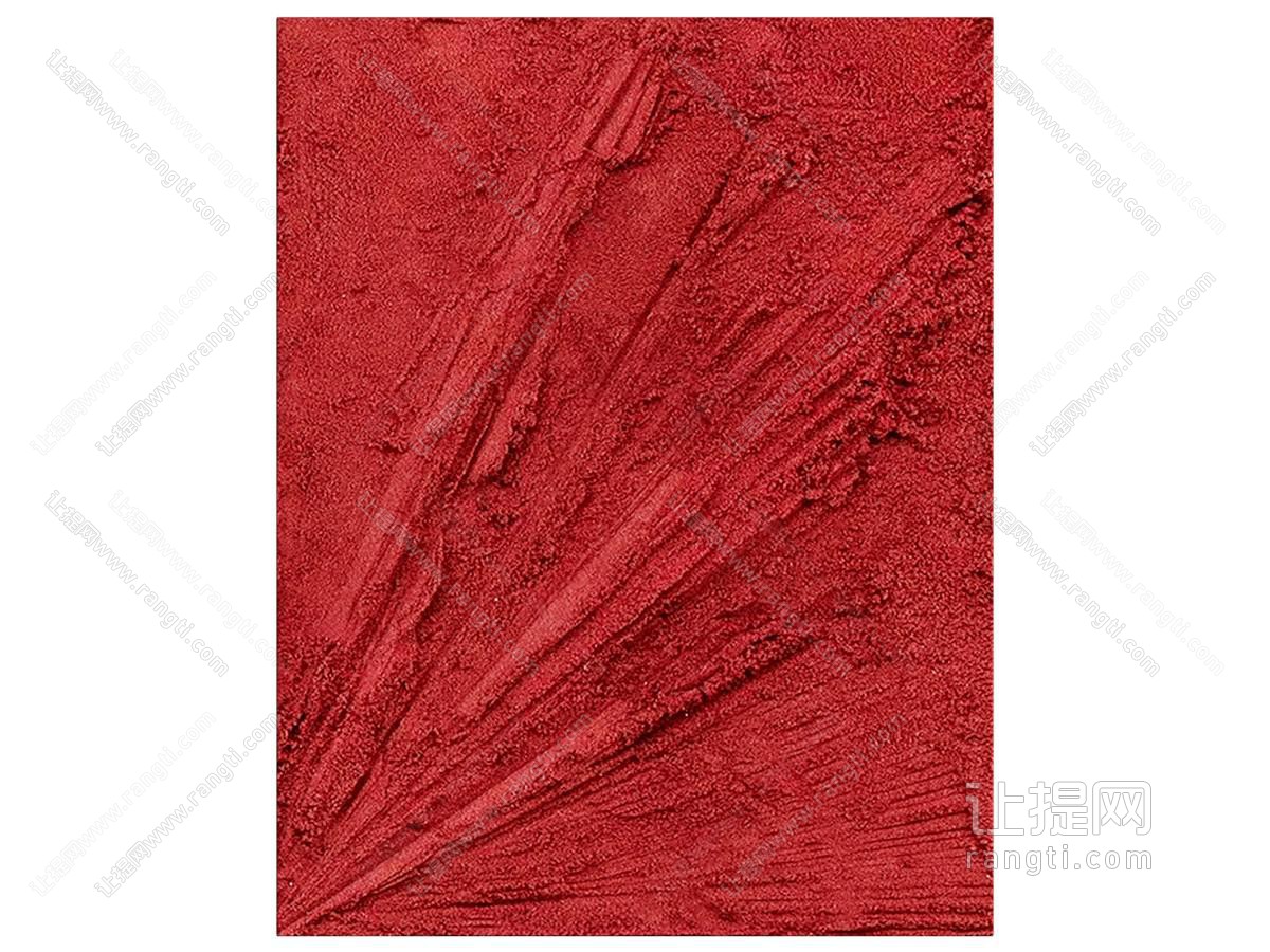 现代装饰挂画 肌理画