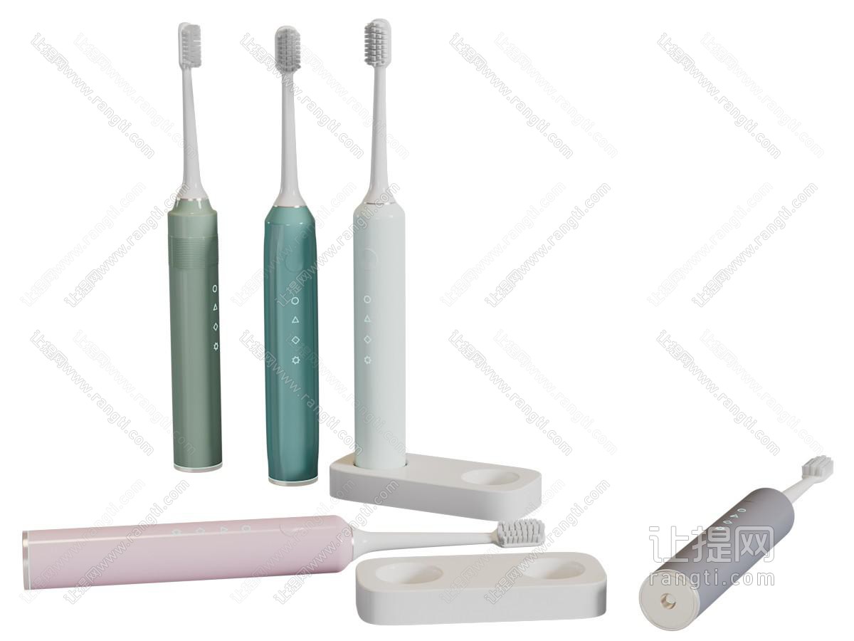 现代电动牙刷 生活用品