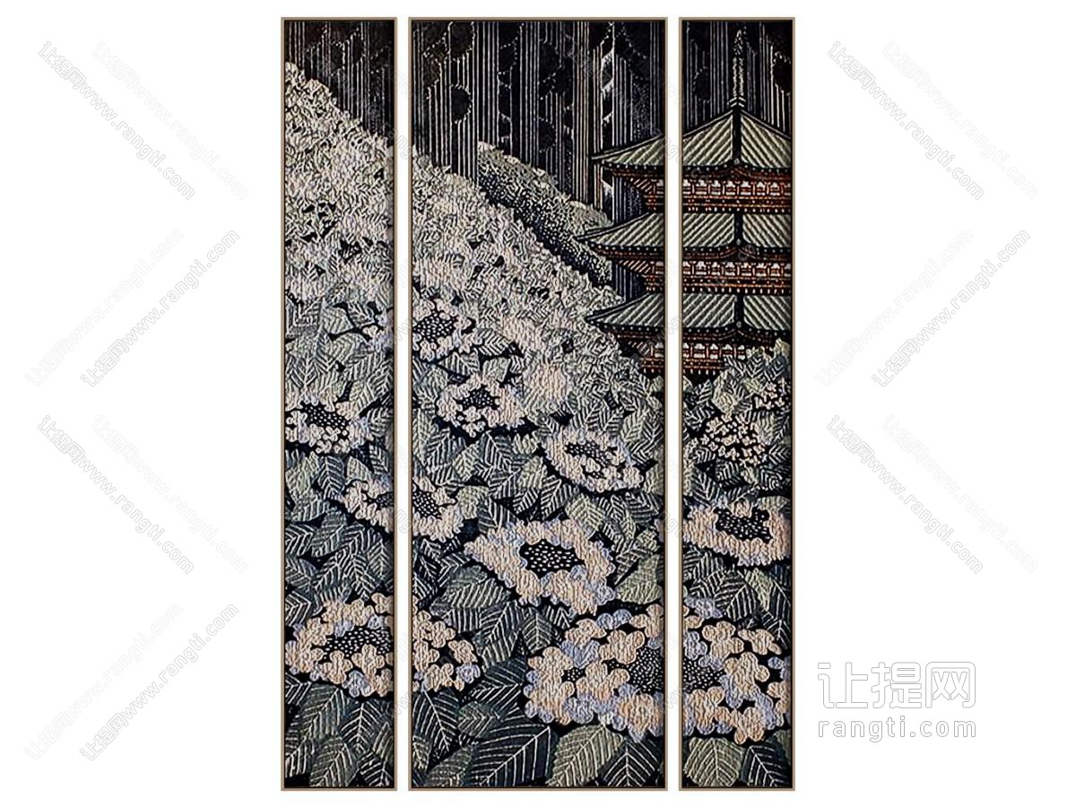新中式装饰挂画