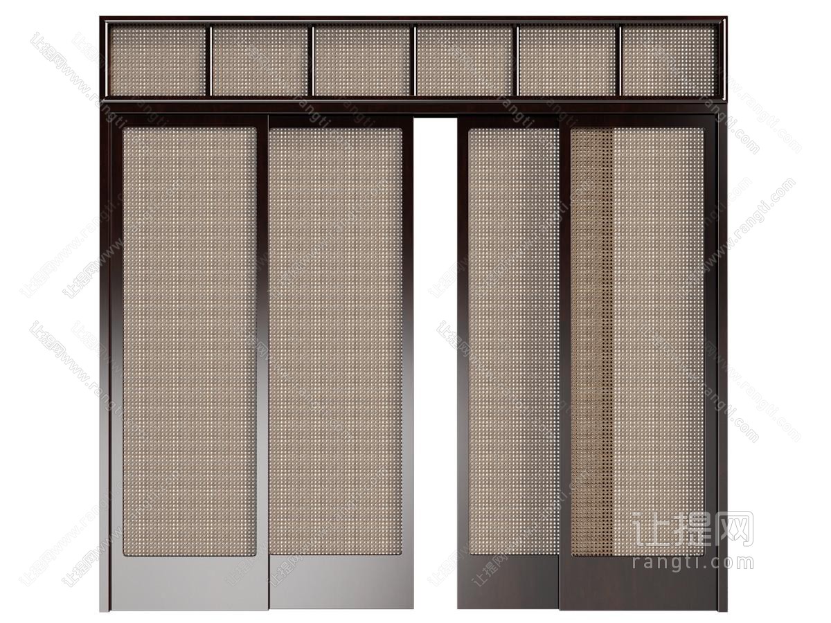 侘寂风推拉门