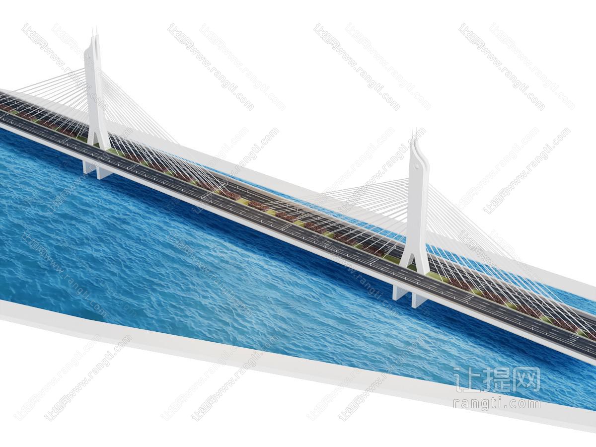 现代桥 跨江大桥