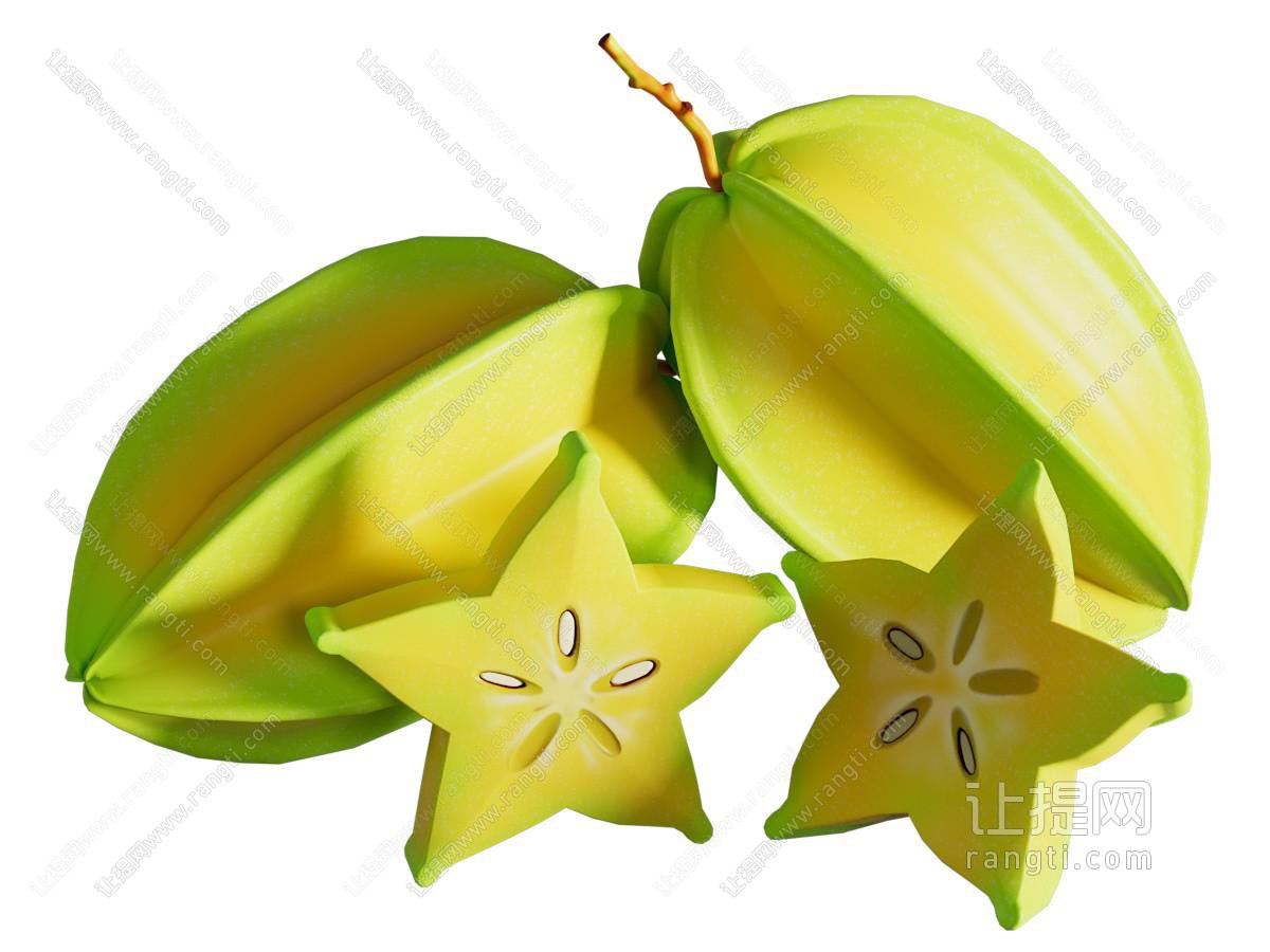 现代杨桃 水果食物