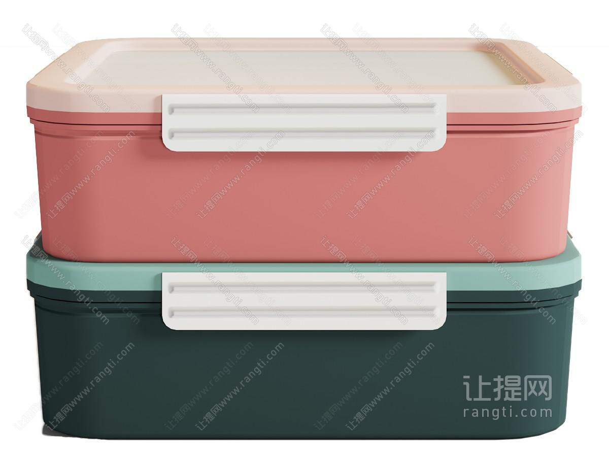 现代塑料收纳箱 箱子