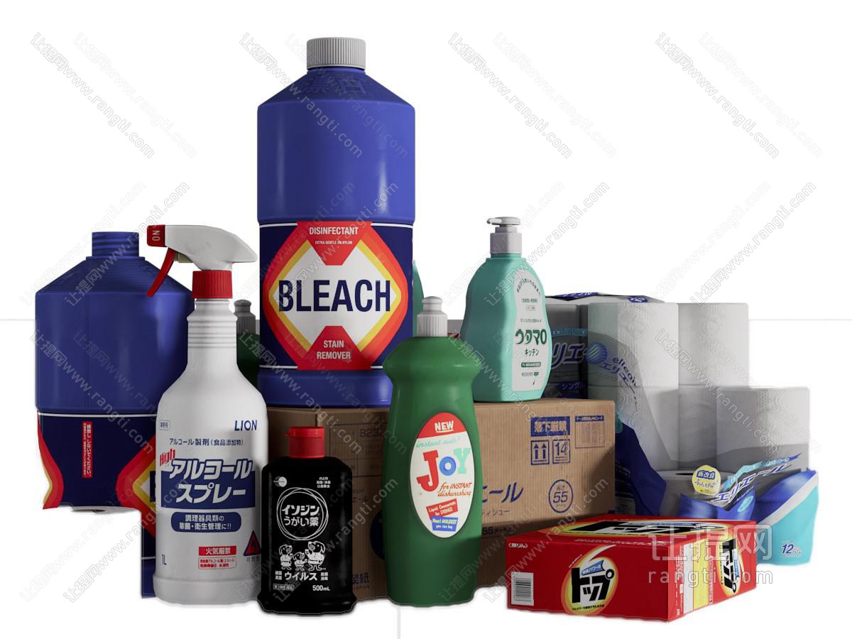 现代洗护清洁用品 生活用品 洗衣粉 洗衣液