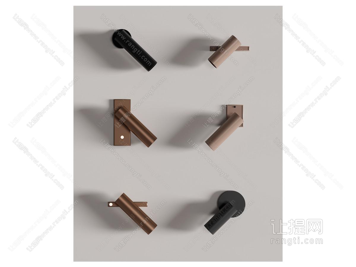 现代金属可转向壁灯