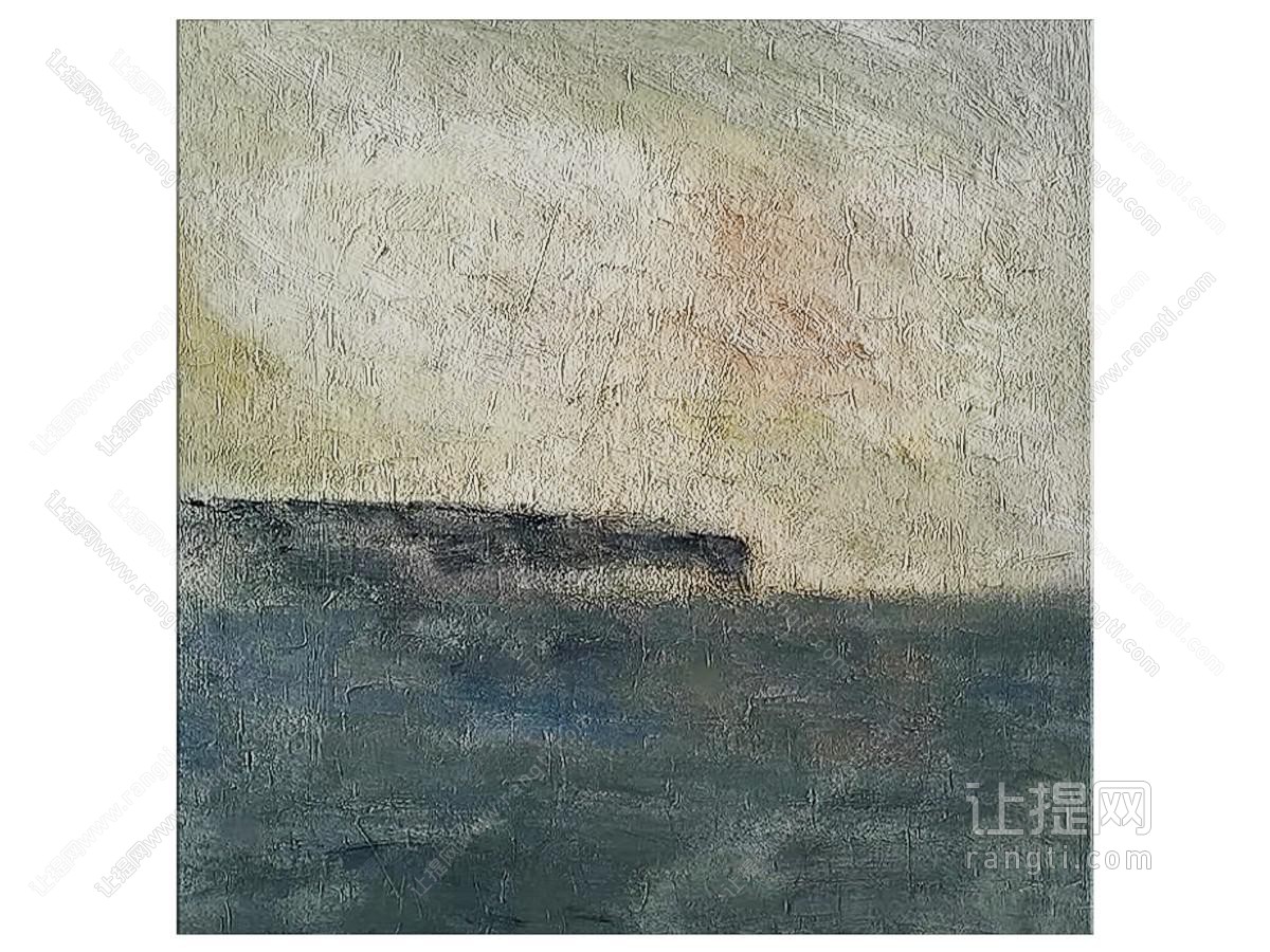 现代抽象装饰挂画