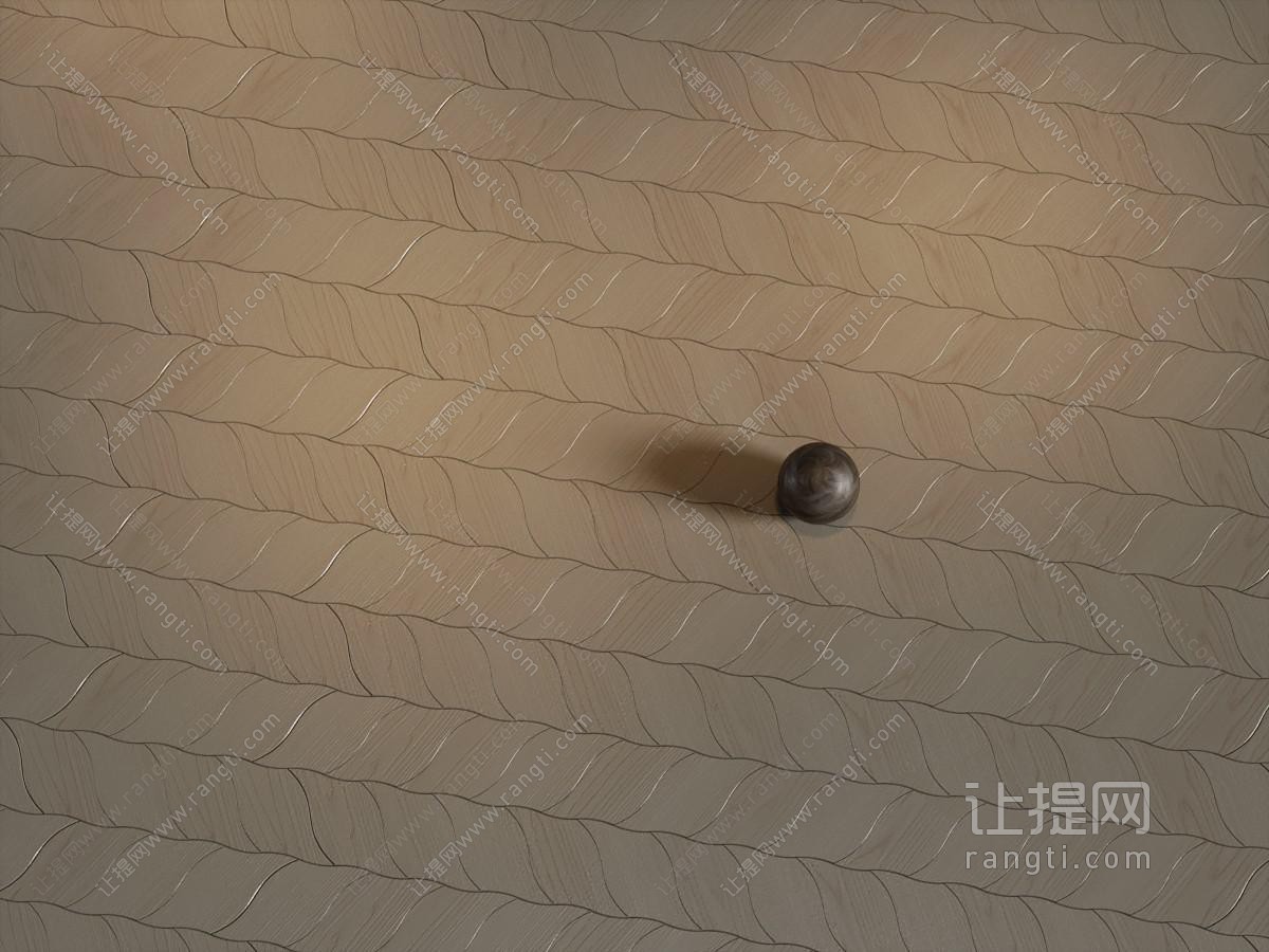 现代地面拼花