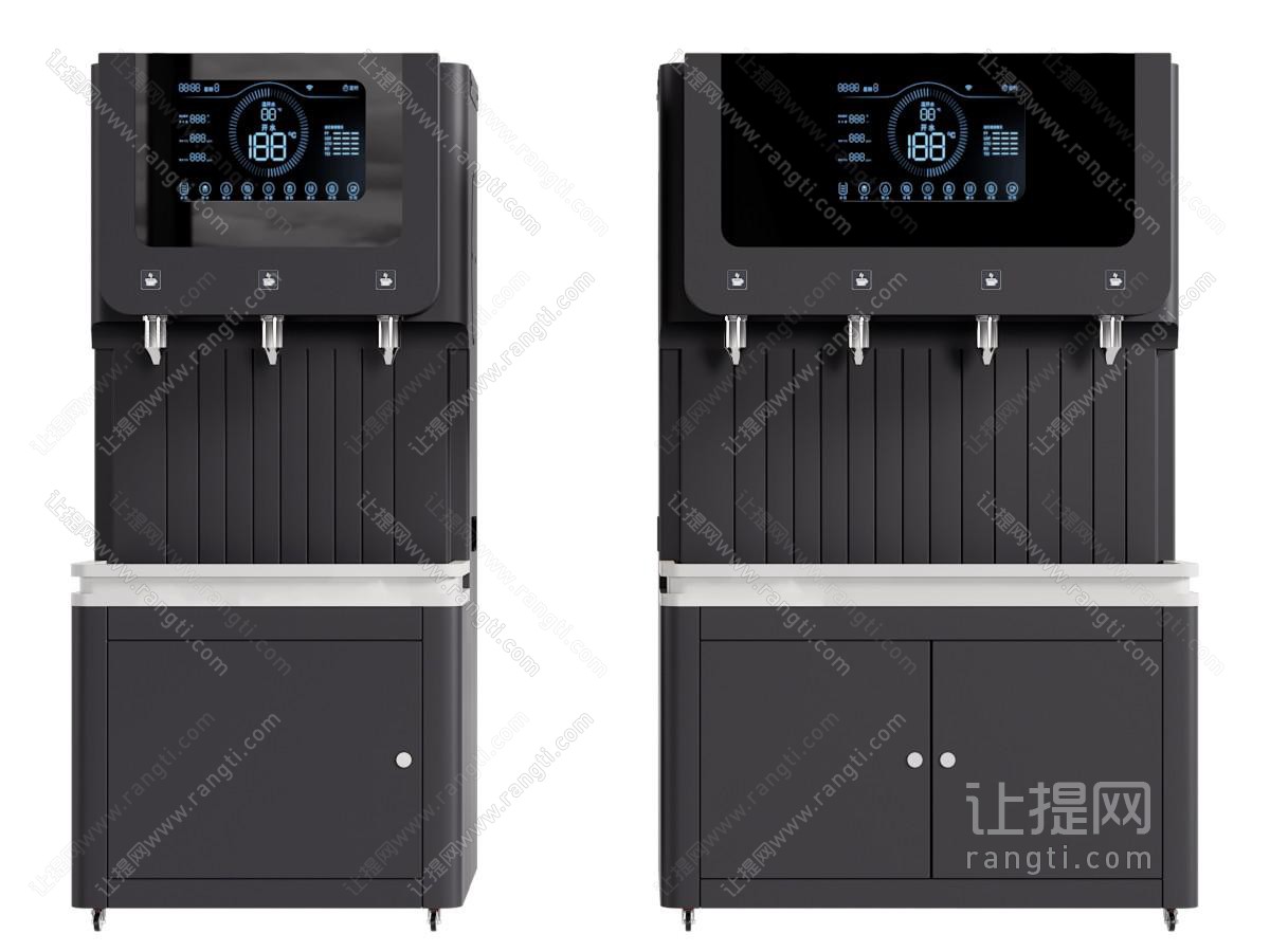 现代商用饮水机 步进式开水器 单位公司办公室直饮机