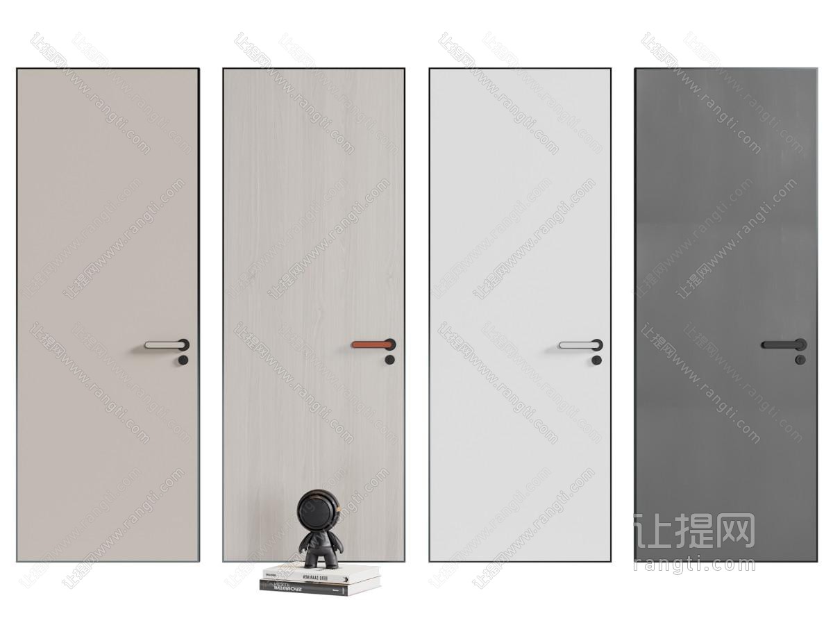 现代平开门 房门 木门