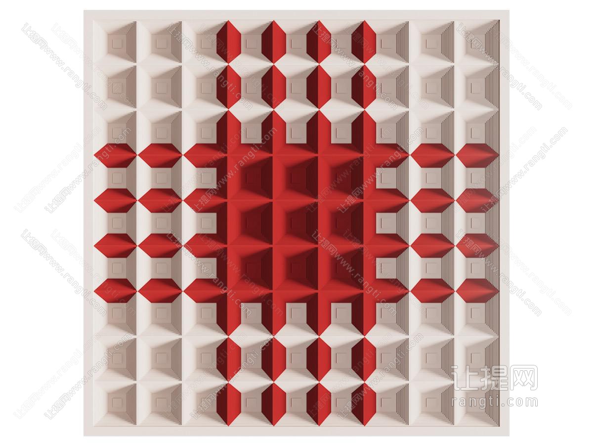 现代立体装饰挂画
