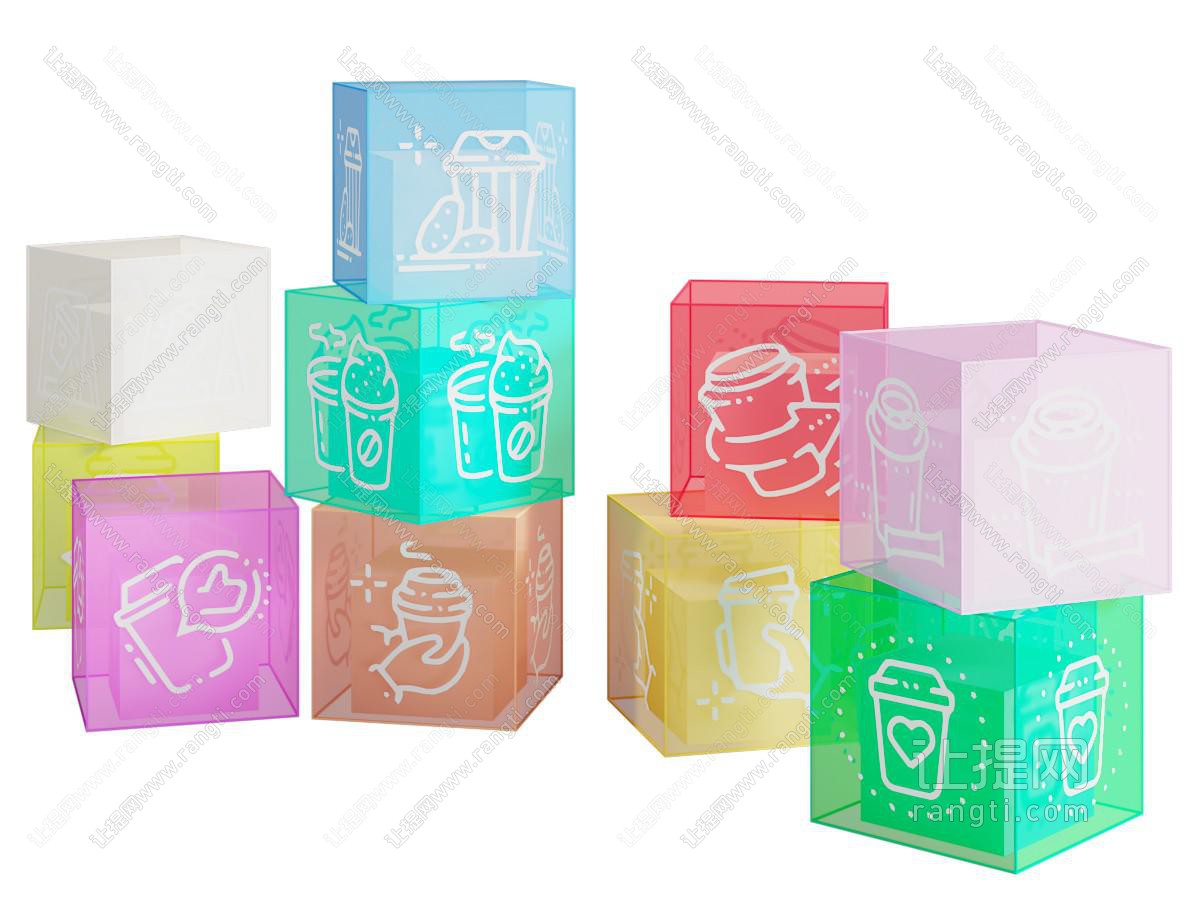 现代亚克力标识灯箱 招牌灯箱 霓虹灯 装饰灯