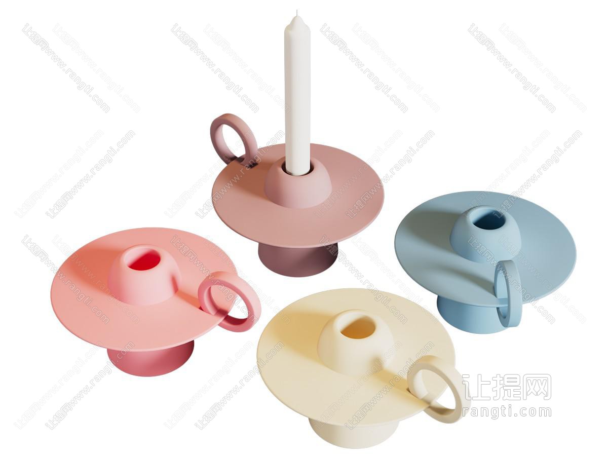 现代烛台 生活用品