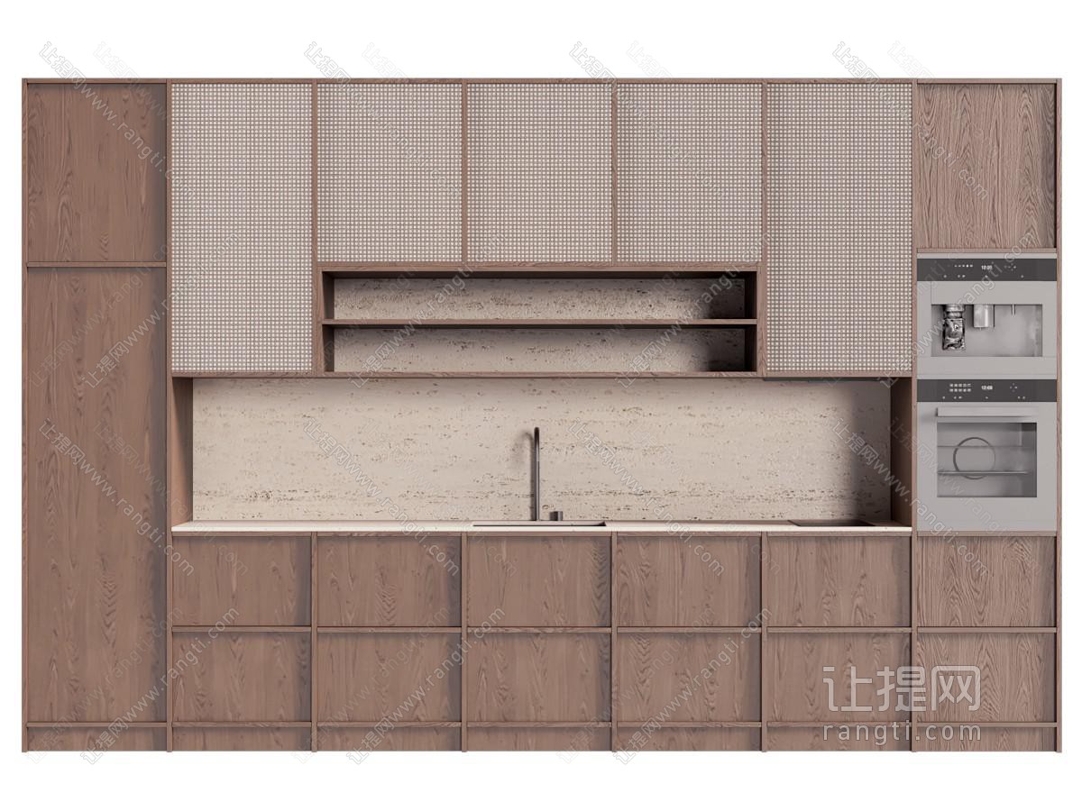 现代中古风酒柜