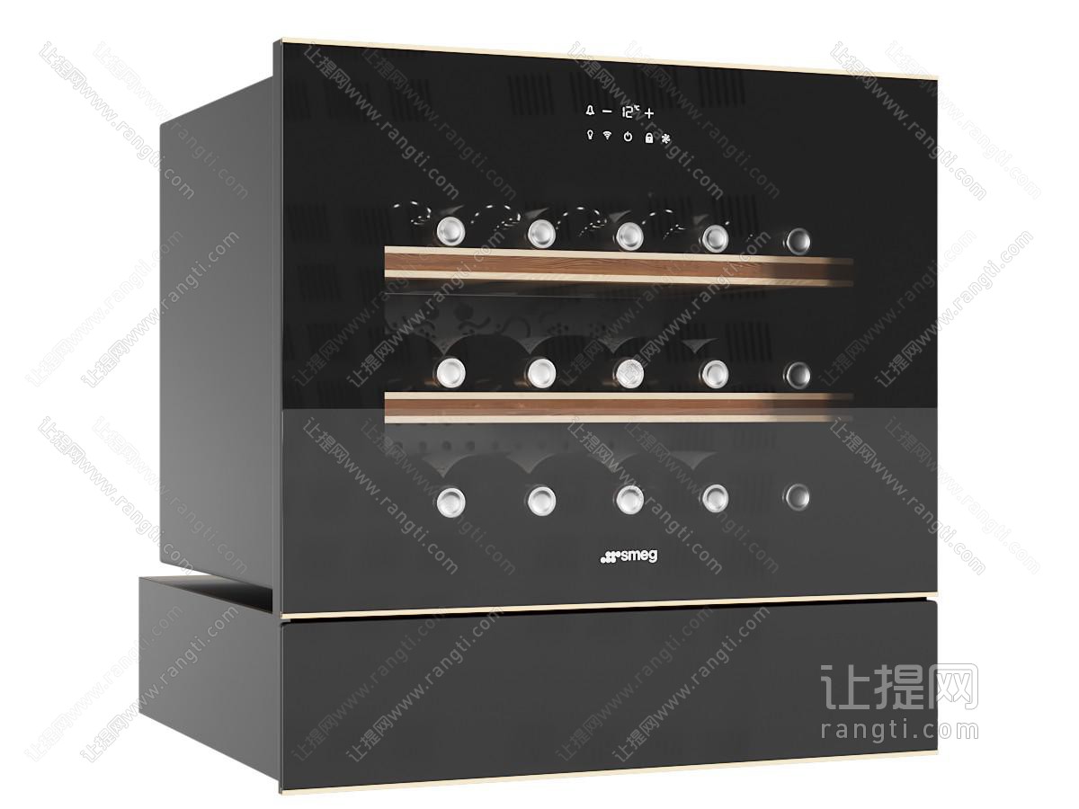 现代恒温酒柜