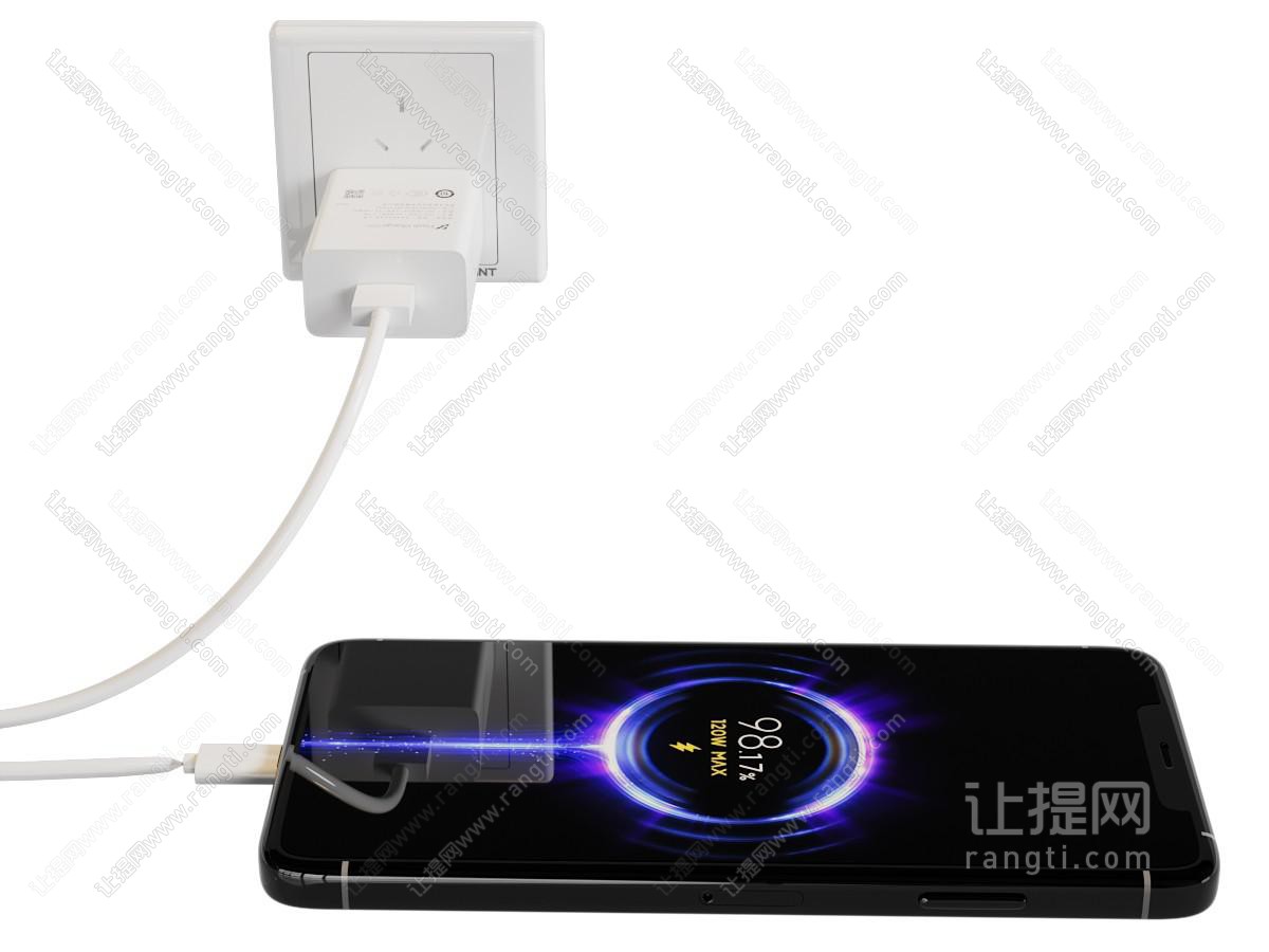 现代手机充电器 充电绳