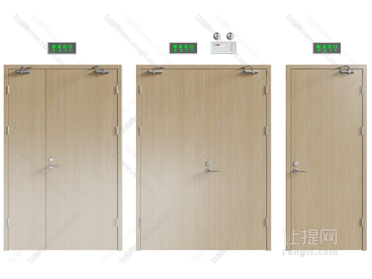 现代防火门 消防门 消防设备