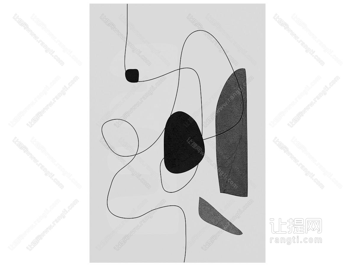 现代装饰挂画