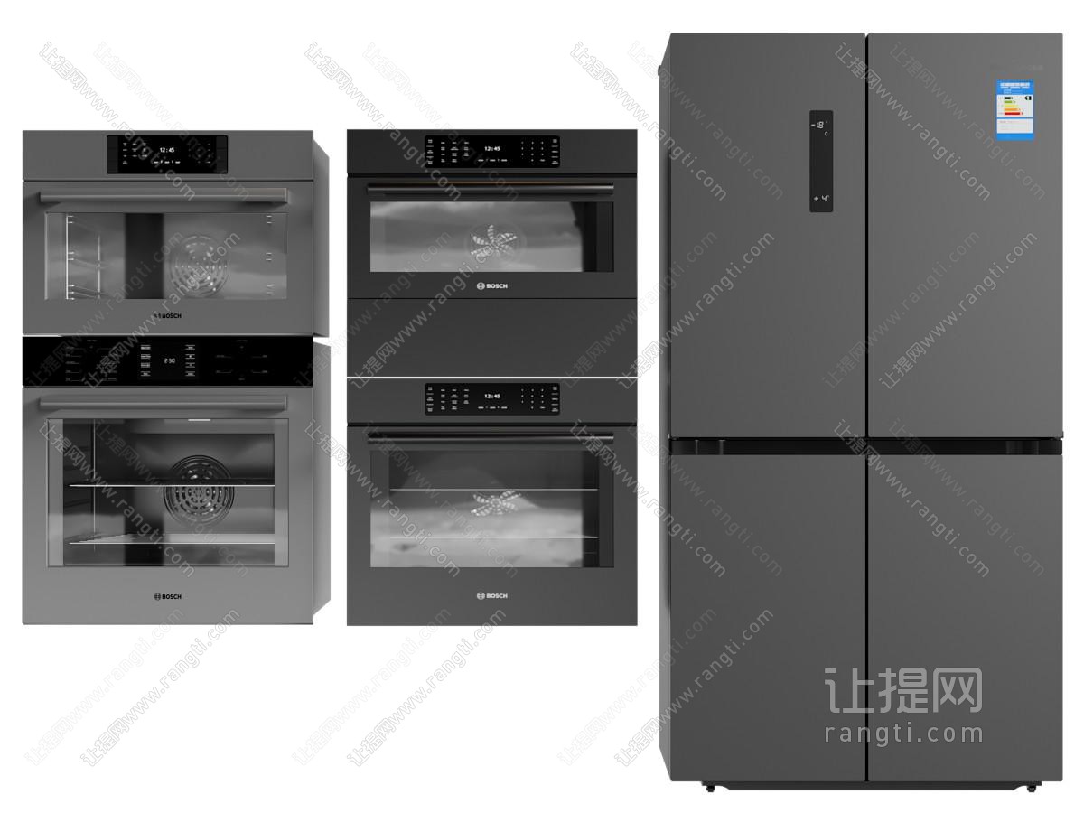 现代电冰箱 烤箱