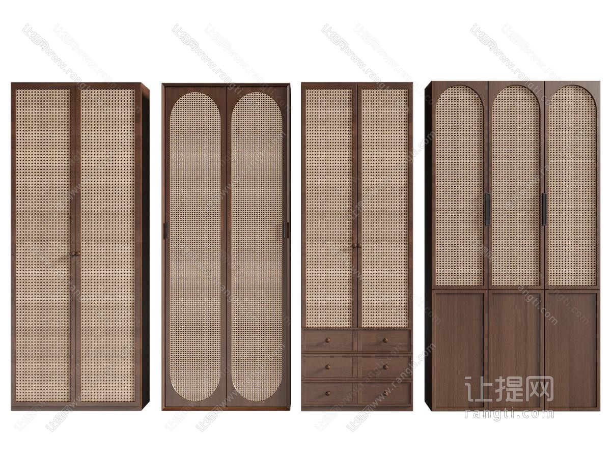 法式中古风衣柜
