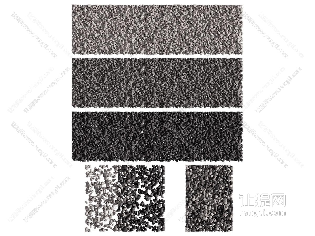 现代鹅卵石 石头 景观石子
