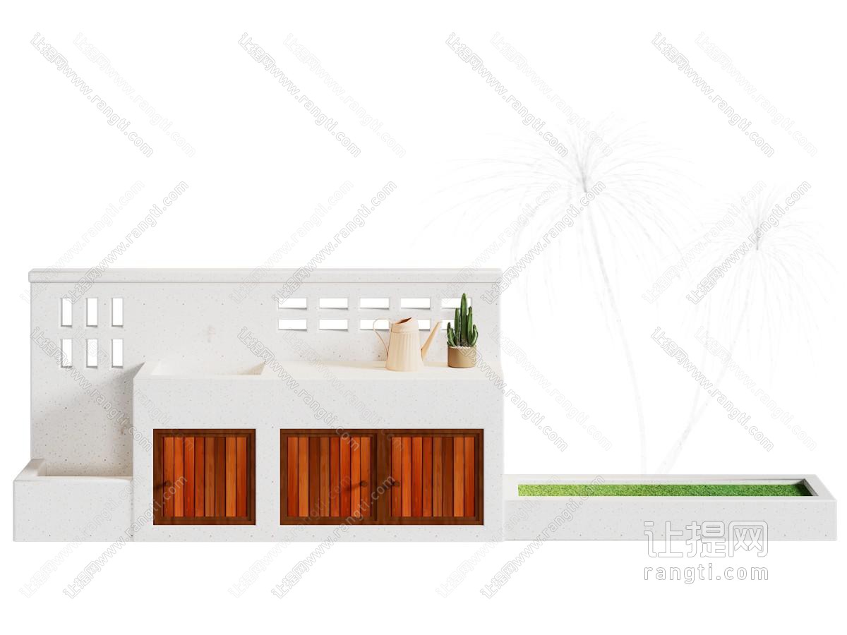 现代庭院景观园艺小品