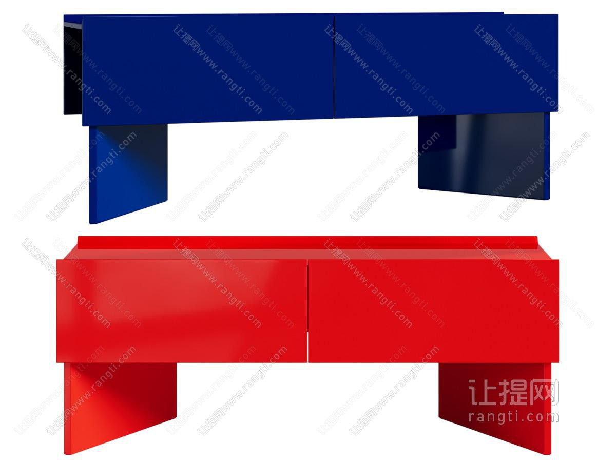 现代玄关柜 边柜