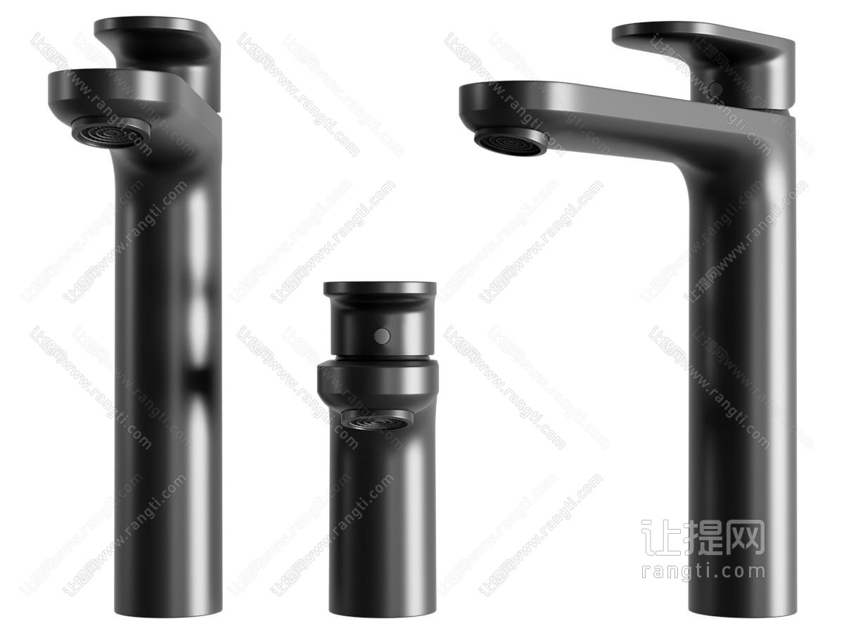 现代哑光水龙头