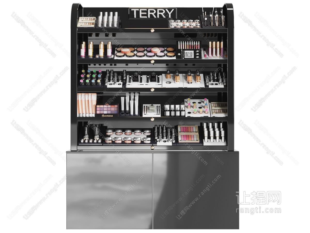 现代化妆品 美妆展柜 货柜