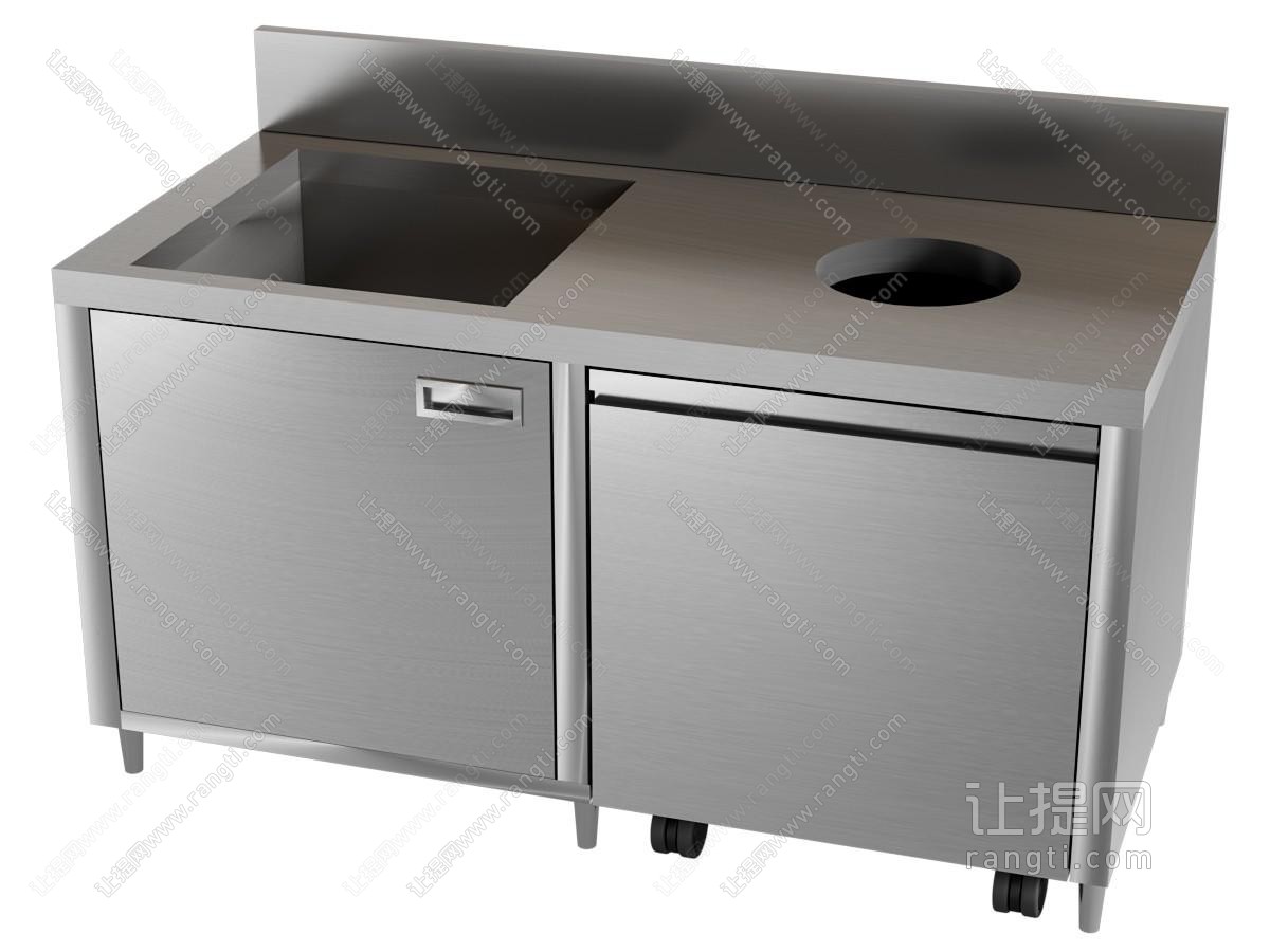 现代收餐车 厨房用品