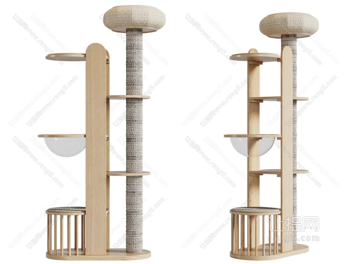 现代宠物猫玩具 猫爬架 生活用品