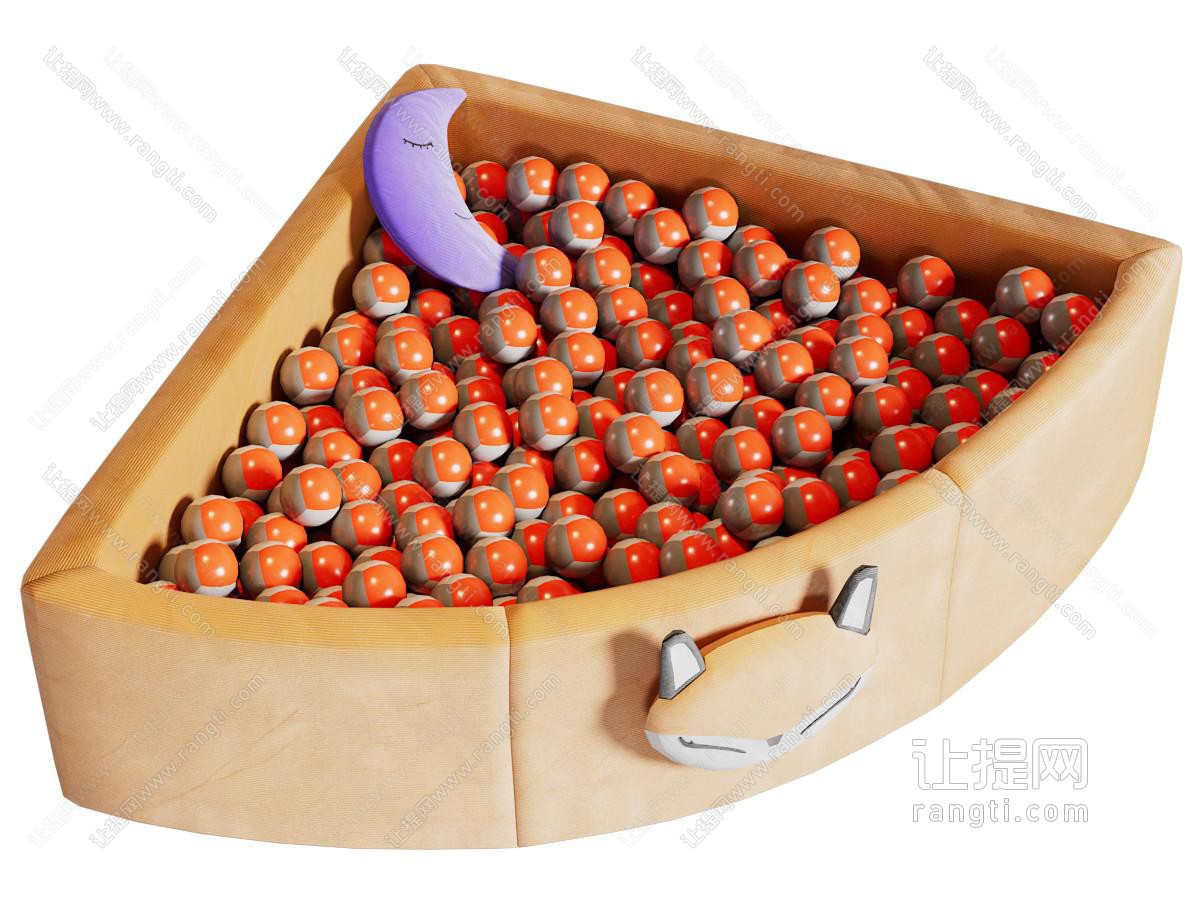 现代海洋池儿童玩具球池