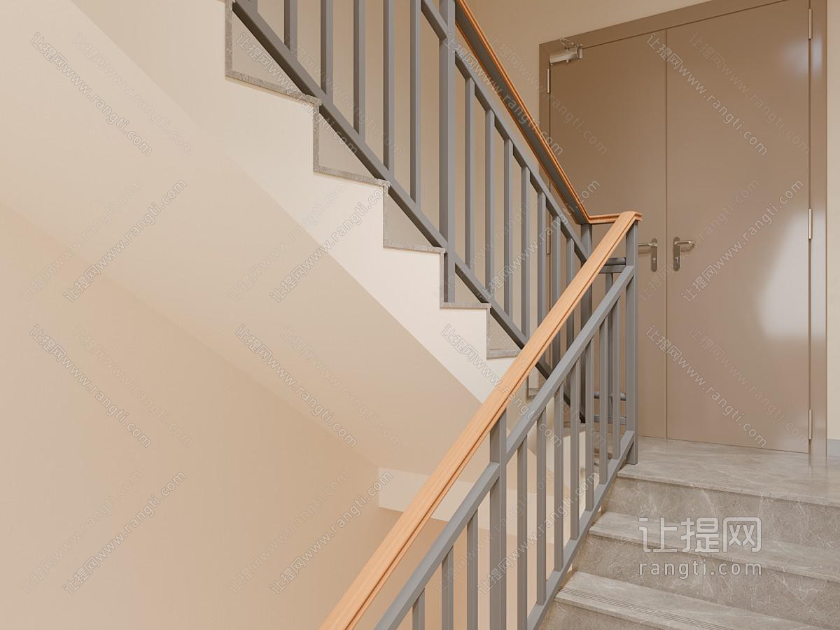现代扶手楼梯