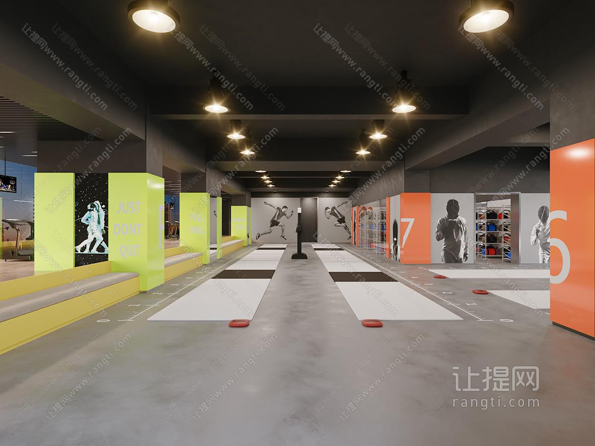 工业风击剑馆