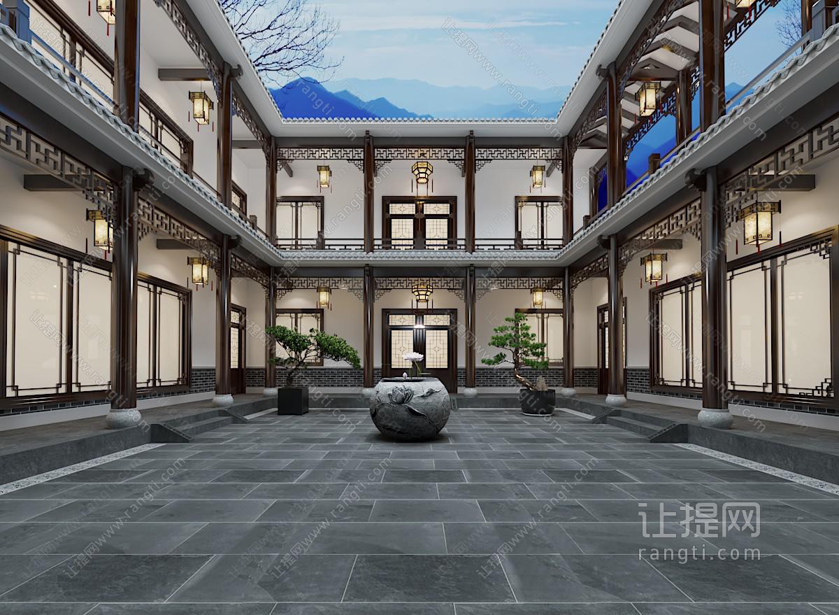 中式四合院