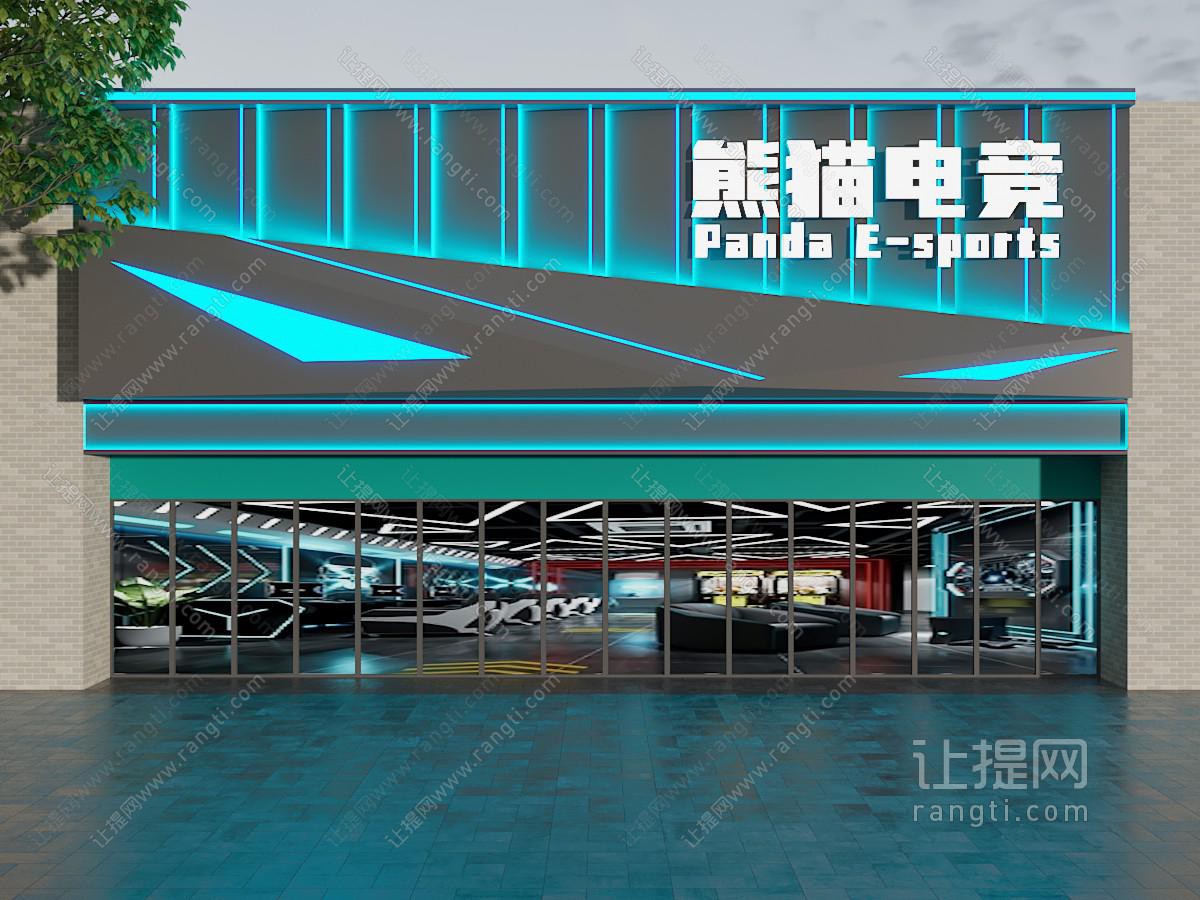 现代门头