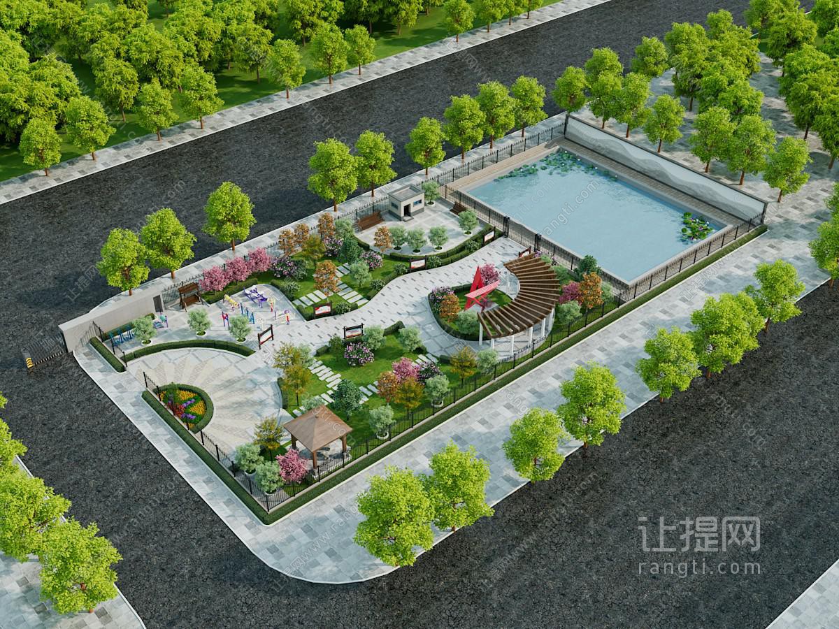 现代公园景观