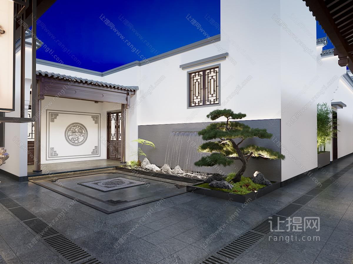 中式庭院景观