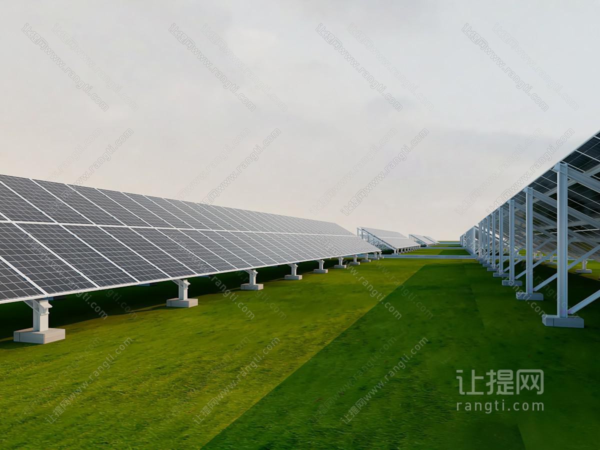 现代光伏板