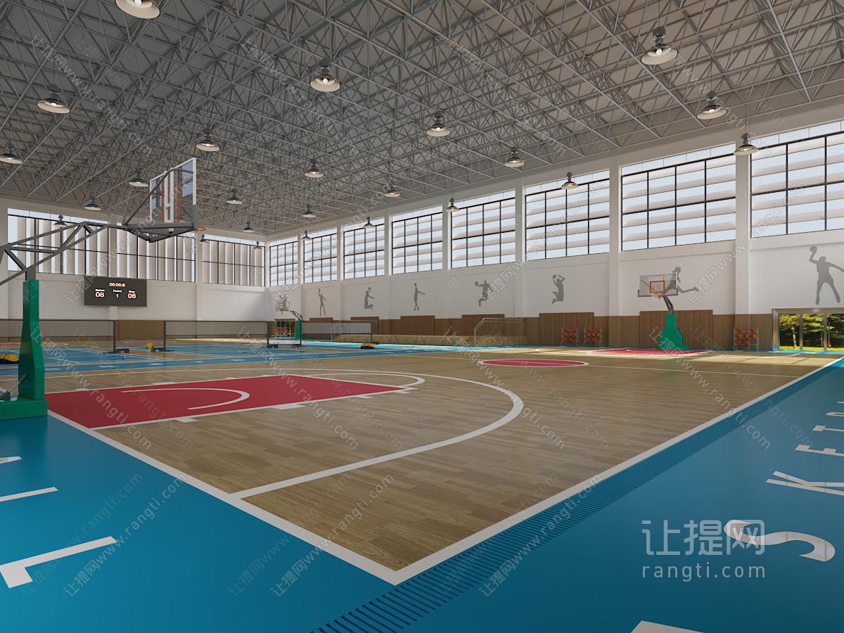 现代篮球馆